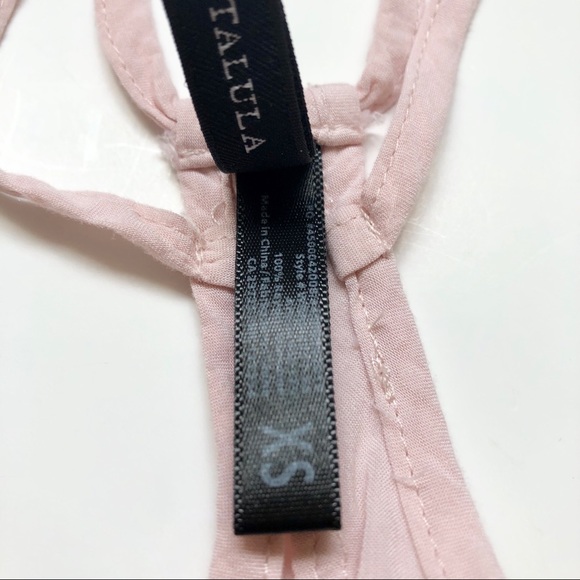 Aritzia | Talula Cropped Blush Tank - Picture 4 of 5